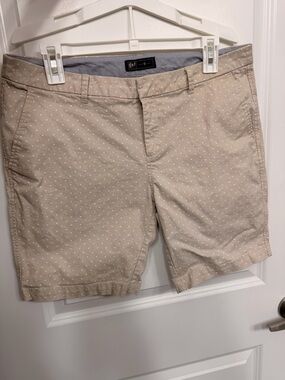 Gef Women's Polka Dot Chino Shorts